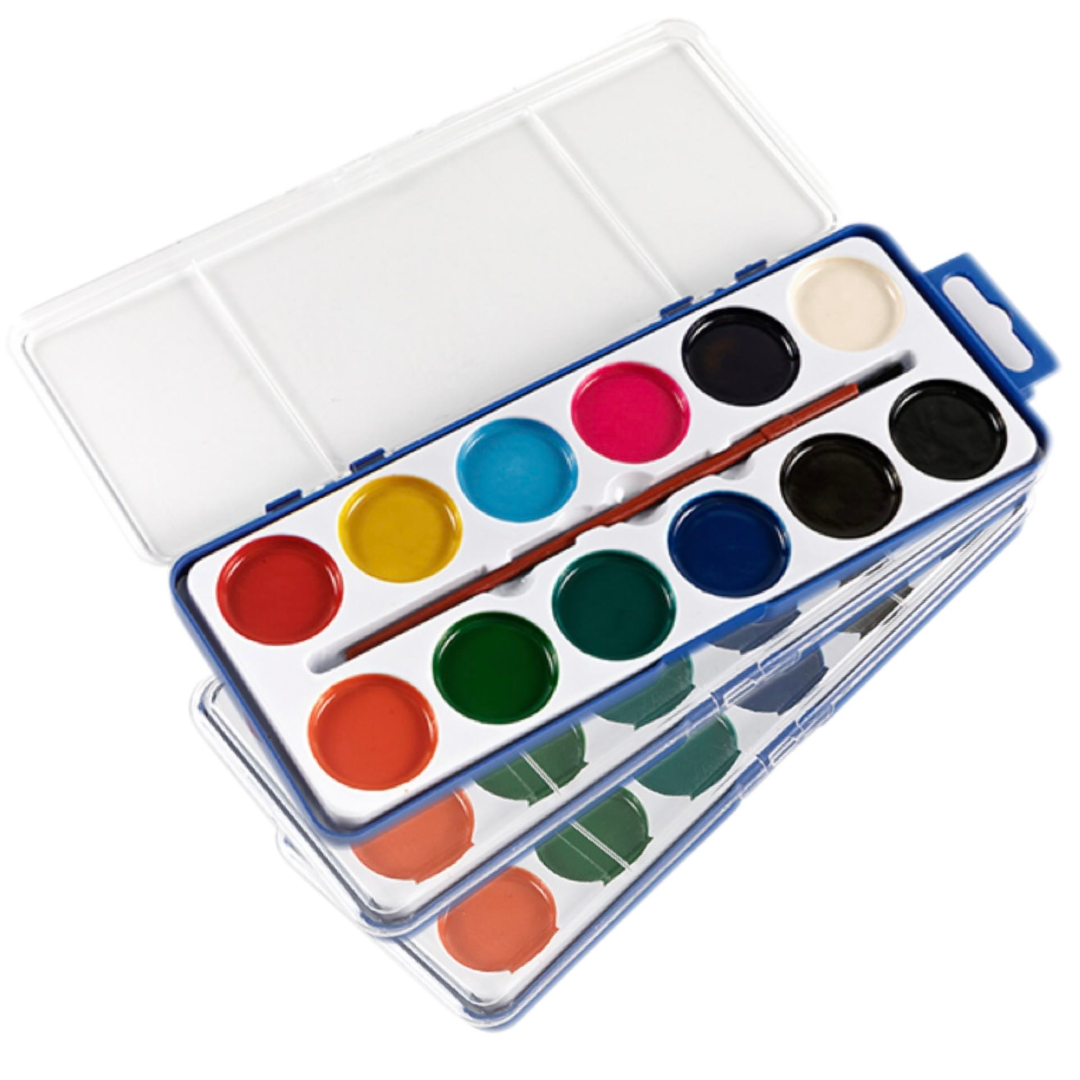Semi Moist watercolor Set=10c LB-807169